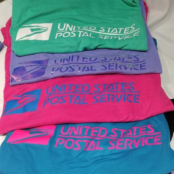 Huge LOT OF XXL 2XL  18 TOTAL USPS SHIRTS. 8 TEE SHIRTS AND 10 TANK TOPS - Picture 7 of 12